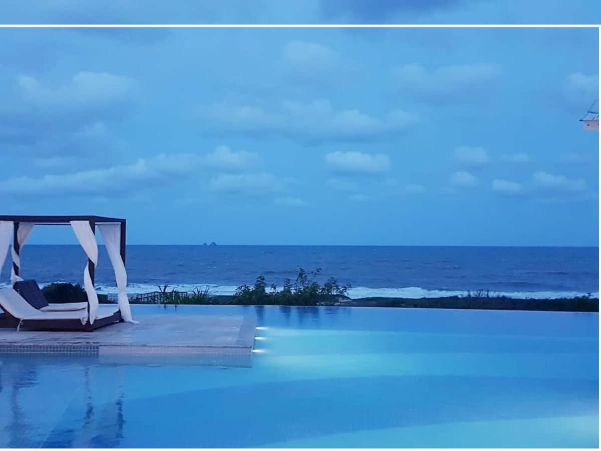 Ape Estilo Resort C/ Pe Na Areia E Vista Mar, Proximo Ao Beto Carrero Piçarras Kültér fotó