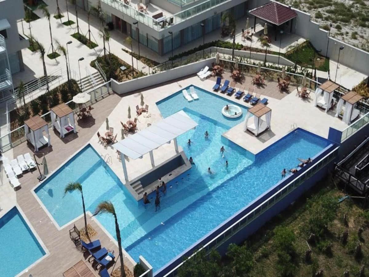 Ape Estilo Resort C/ Pe Na Areia E Vista Mar, Proximo Ao Beto Carrero Piçarras Kültér fotó