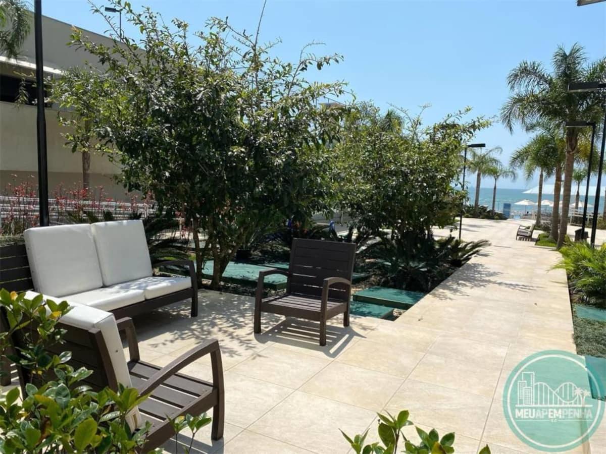 Ape Estilo Resort C/ Pe Na Areia E Vista Mar, Proximo Ao Beto Carrero Piçarras Kültér fotó